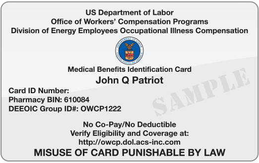 DOL/ EEIOPCA Card